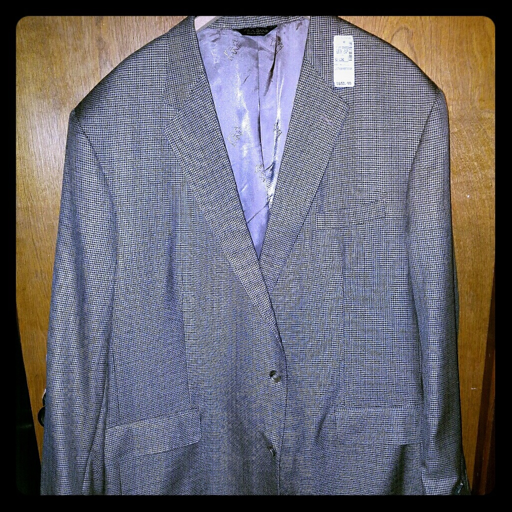 JoS A Banks Gold Blazer